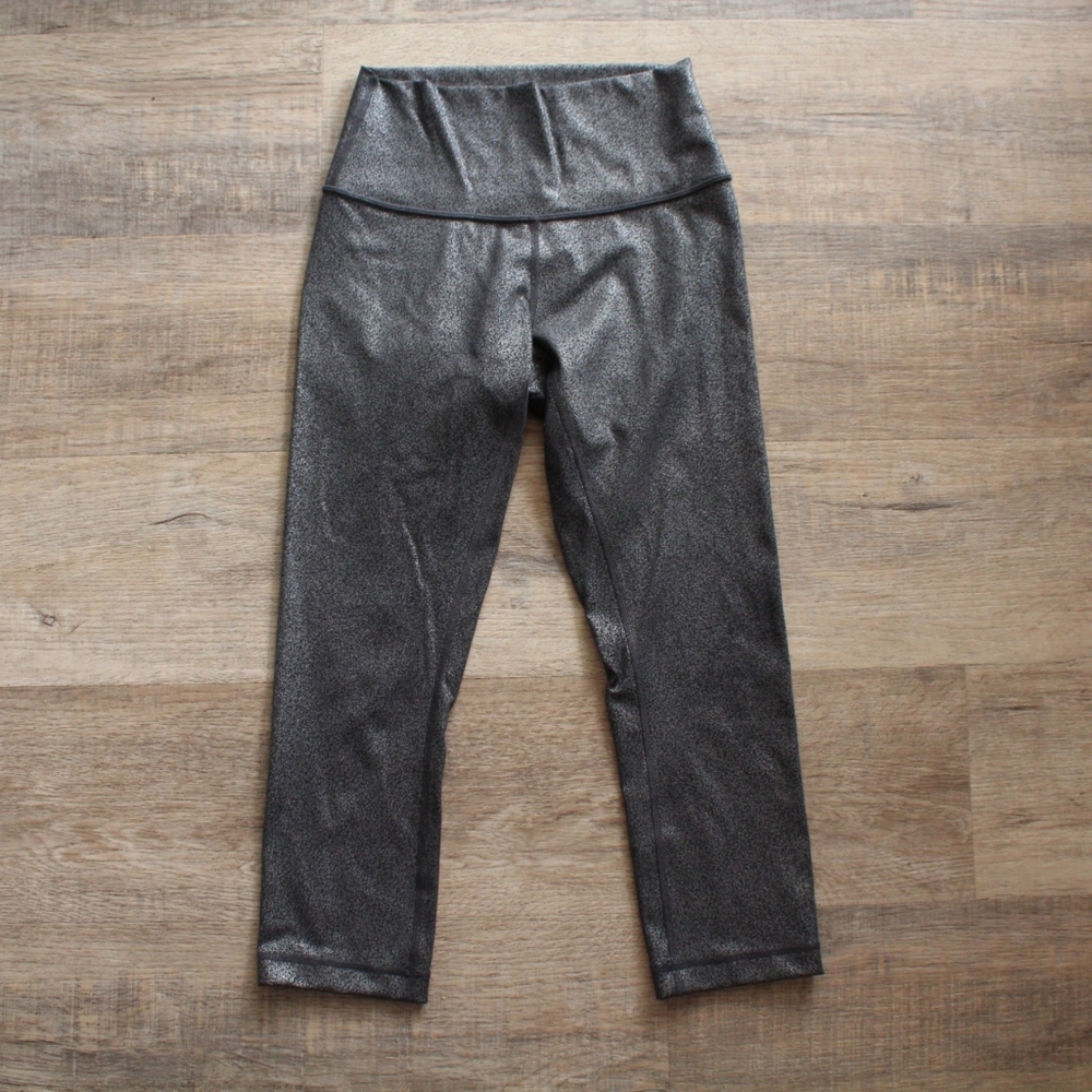 Lululemon Wunder Train HR Crop Leggings 4 - Picture 3 of 14